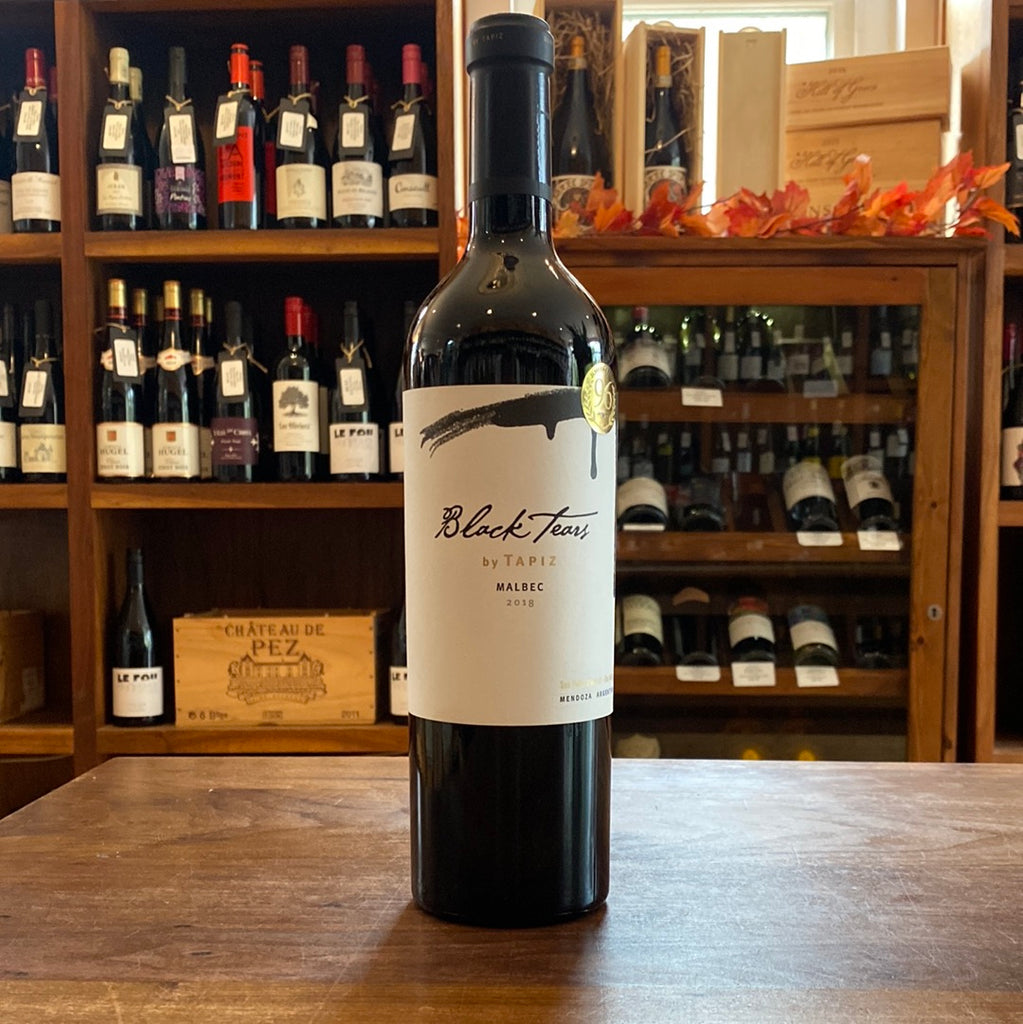 Bodega Tapiz 'Black Tears' Malbec 2018, Mendoza