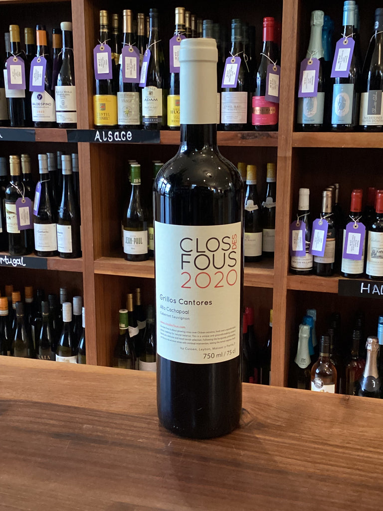 Clos Des Fous 'Grillos Cantores' Cabernet Sauvignon, Cachapoal