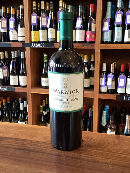 Warwick Estate Cabernet Franc 2021, Stellenbosch